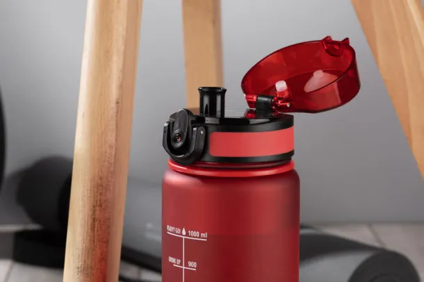 MOTIVA motivacijska boca za vodu, 1000 ml Crvena