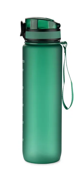 MOTIVA Motivational water bottle 1000 ml zielony