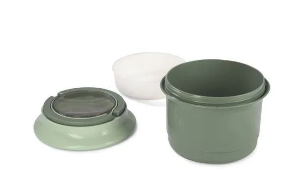 DOMMY Lunch container, 1150 ml + 350 ml Zelena