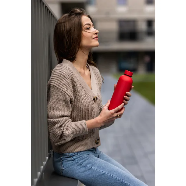 MENDOZA 500 ml insulated bottle Red