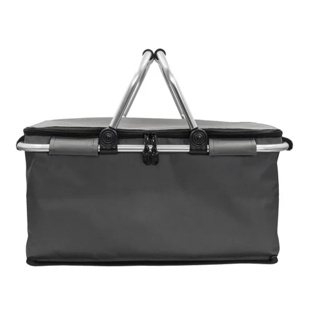 HURON insulated picnic basket Graphite