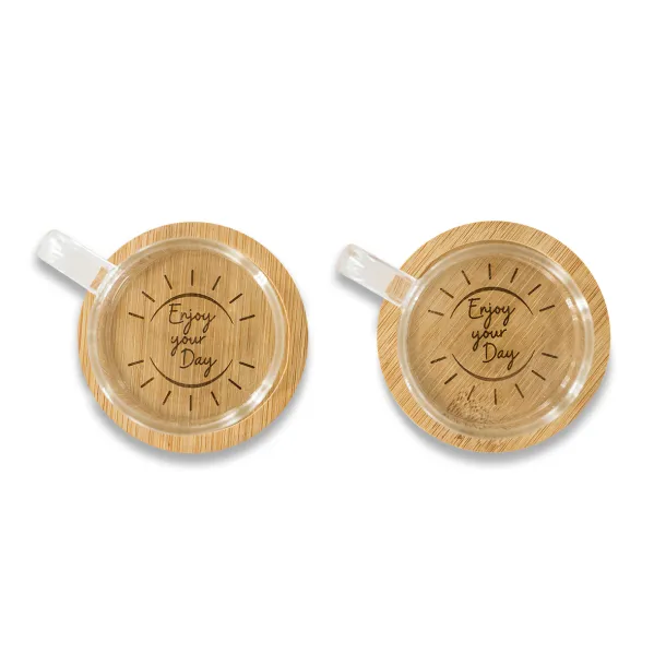 LIBERIKA set od 2 staklene čaše, 125 ml Prozirno