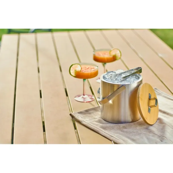  Ice bucket, cooler Srebrna