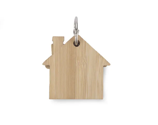 HOMA Sticky notes with key ring naturalny