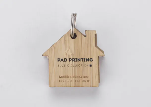 HOMA Sticky notes with key ring naturalny