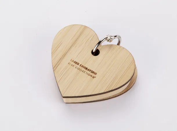 LOVA Sticky notes with key ring naturalny