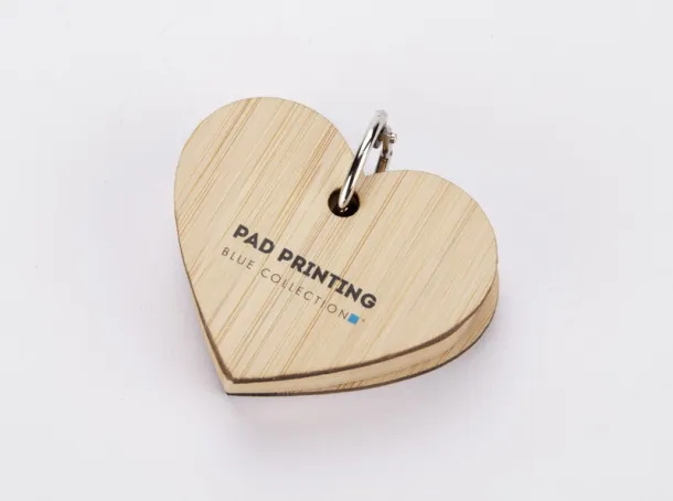 LOVA Sticky notes with key ring naturalny