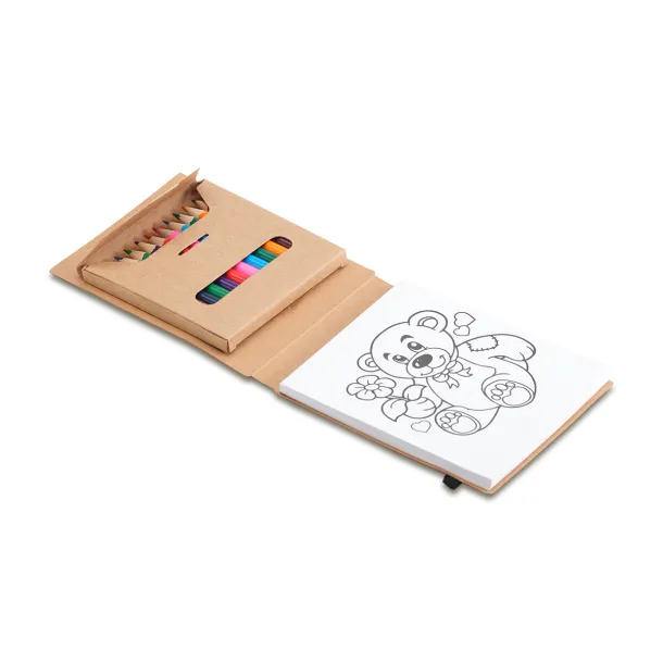 DIBUX colouring set Brown