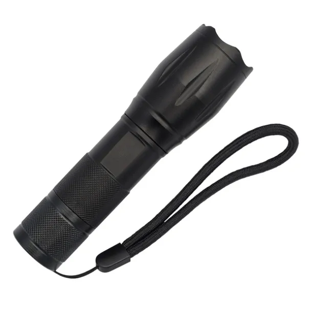 MEZUS set with knife and flashlight Black