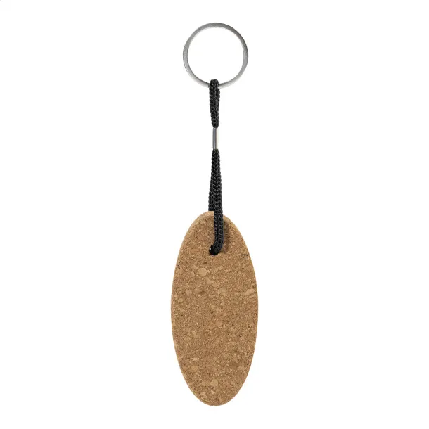 Cobuoy floating cork keyring Black