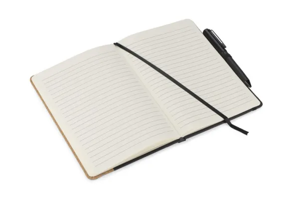 ZENIX Set - notebook with pen Crna