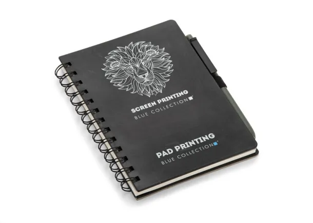 ARSEN Notebook with pen czarny