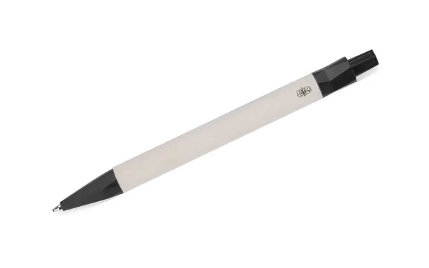 REGALI Notebook with ruler and pen BLACK