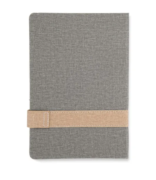 ELITE notes A5 s magnet kopčom Siva