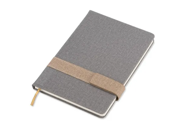 ELITE notes A5 s magnet kopčom Siva