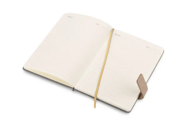 ELITE notes A5 s magnet kopčom Siva
