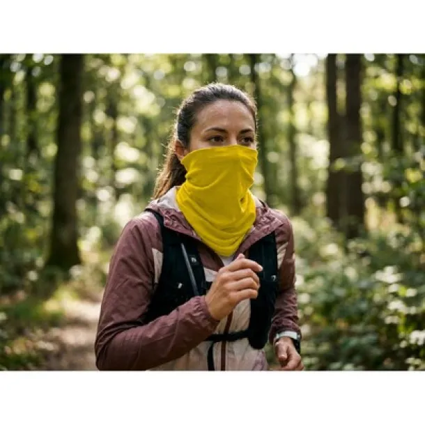  Face and neck cover yellow