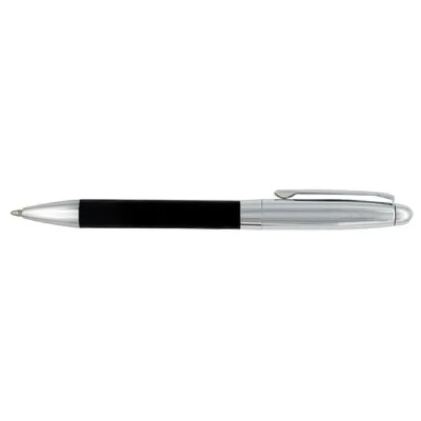  Writing set, ball pen and roller ball pen Crna