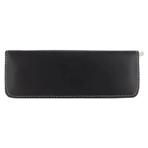  Writing set, ball pen and roller ball pen Crna