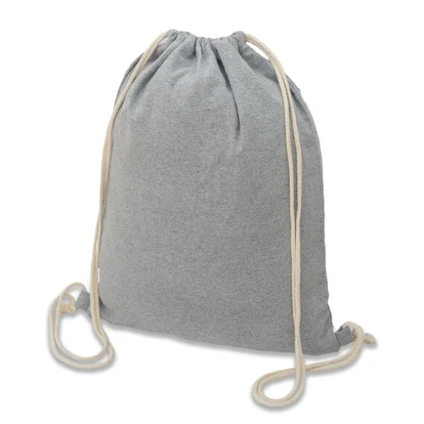 PRESTON cotton backpack grey Grey