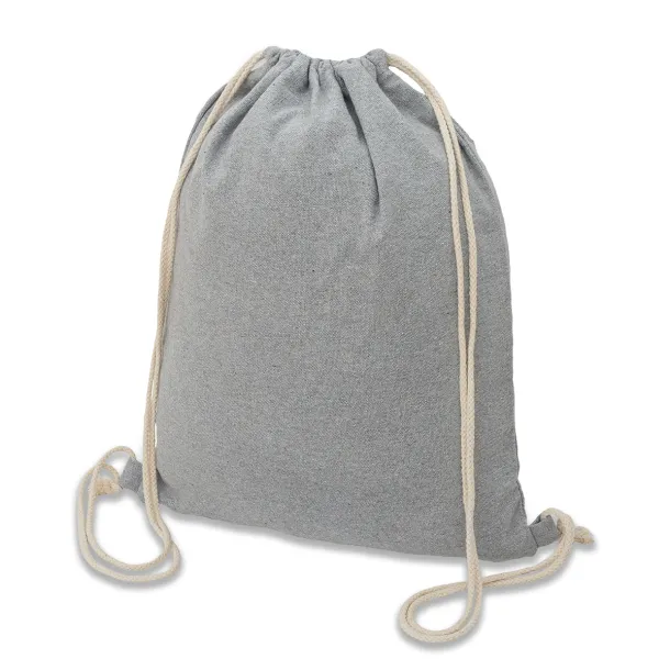 PRESTON cotton backpack grey Grey