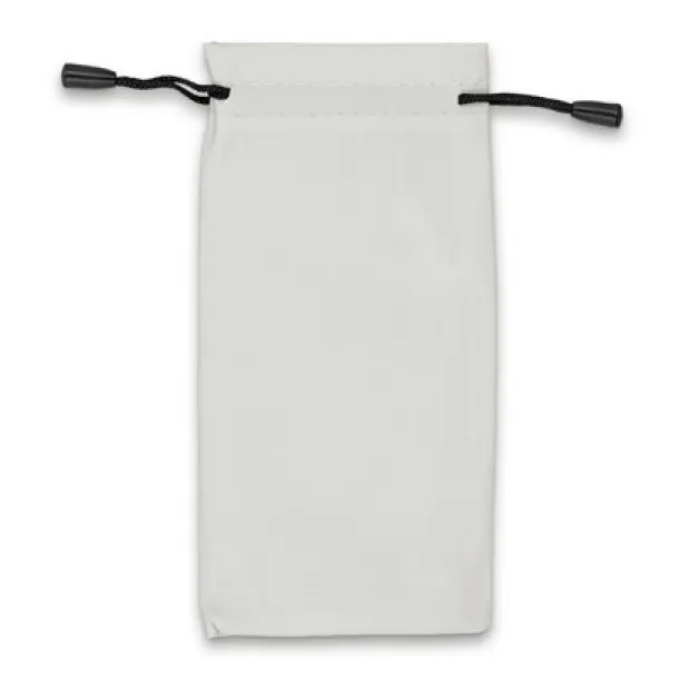  Sunglasses pouch white