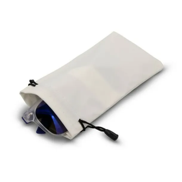  Sunglasses pouch white