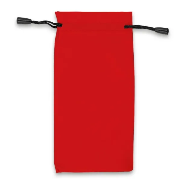 Sunglasses pouch red