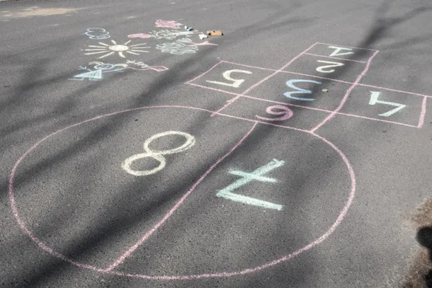 RAINBO Chalk naturalny