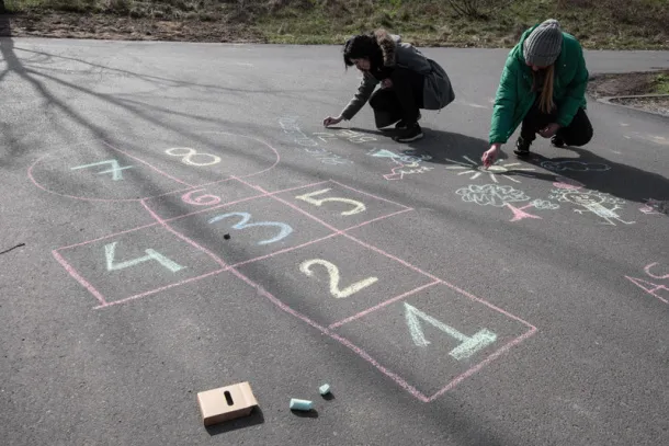 RAINBO Chalk naturalny