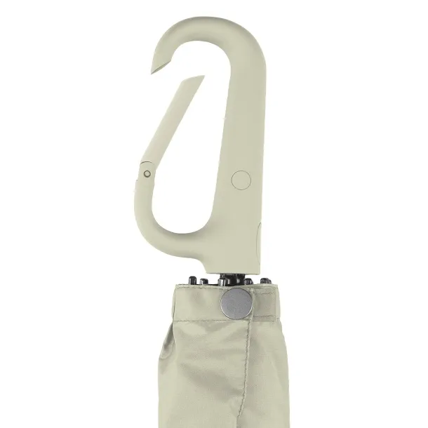 INFINITY Folding umbrella with automatic opening and closing Cream Bež