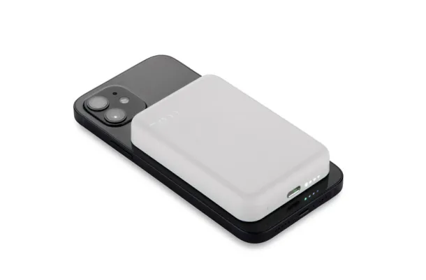 PRESTI prijenosna baterija - 18 W, 5 000 mAh Bijela