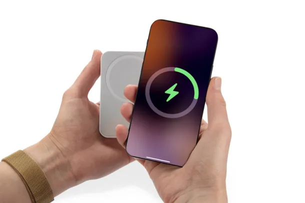 PRESTI prijenosna baterija - 18 W, 5 000 mAh Bijela