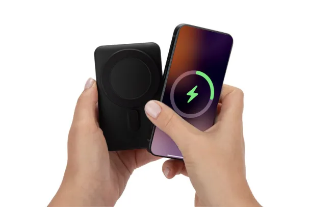 VELOCE prijenosna baterija, 10.000 mAh Crna