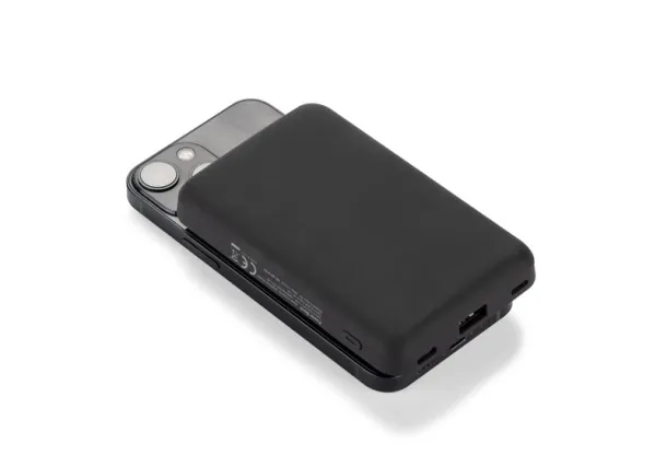 VELOCE prijenosna baterija, 10.000 mAh Crna