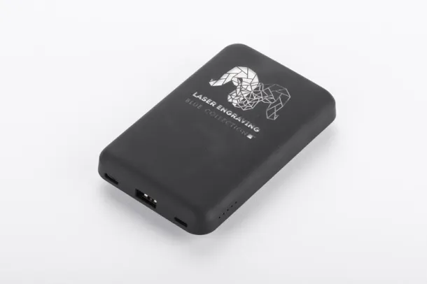 VELOCE prijenosna baterija, 10.000 mAh Crna