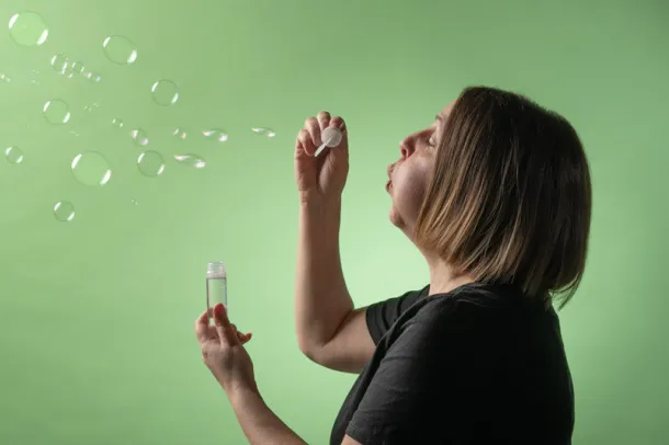 BUBBLES mjehurići sapunice, 30 ml biały