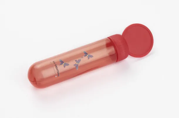 BUBBLES Soap bubbles , 30 ml czerwony