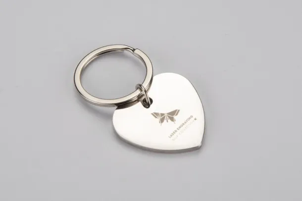 AMORO Keychain Srebrna