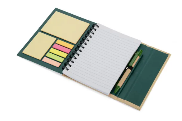 MAGO spiralni blok B6 zielony