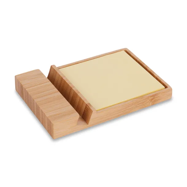 EDGAR bamboo phone stand Beige