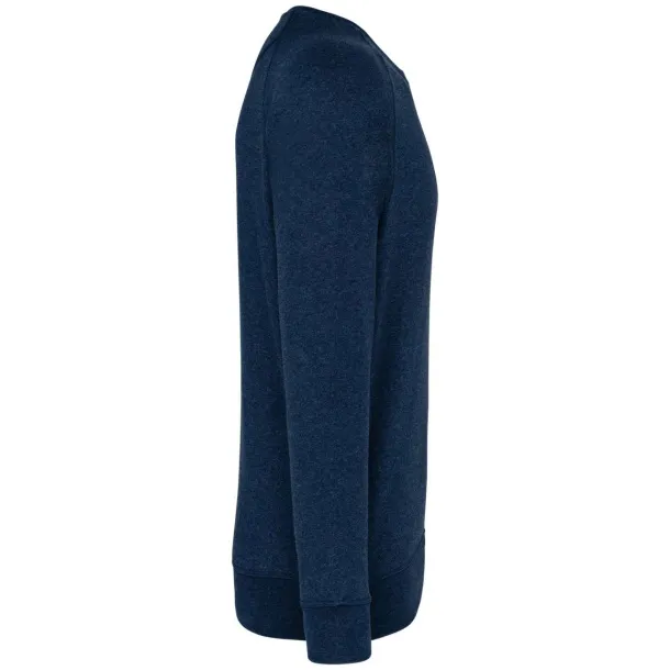  Muška majica od organskog pamuka s raglan rukavima, 300 g/m2 - Kariban French Navy Heather