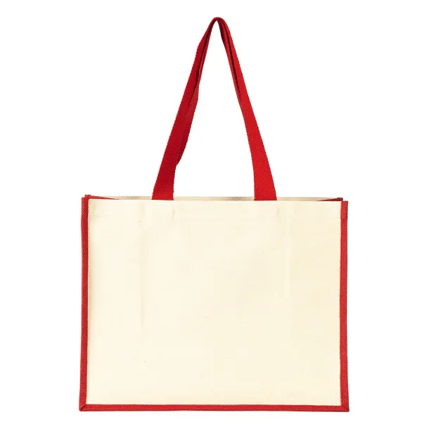 TAHITI cotton shopping bag - BRUNO Red