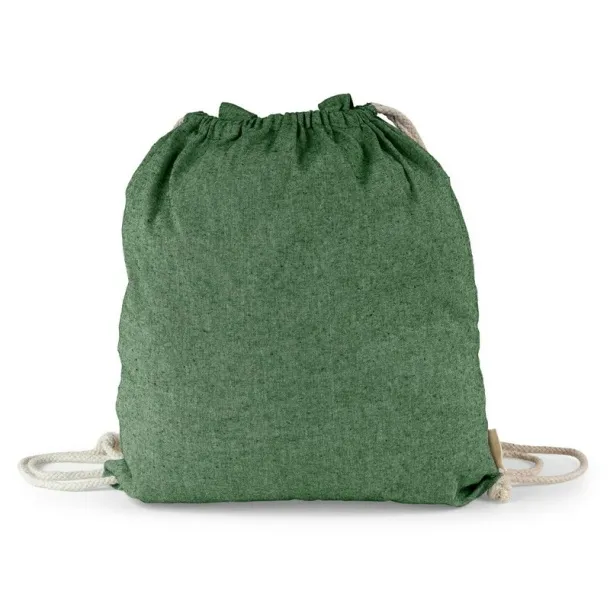  Recycled cotton bag 2 in 1, drawstring bag and shopping bag 45533C