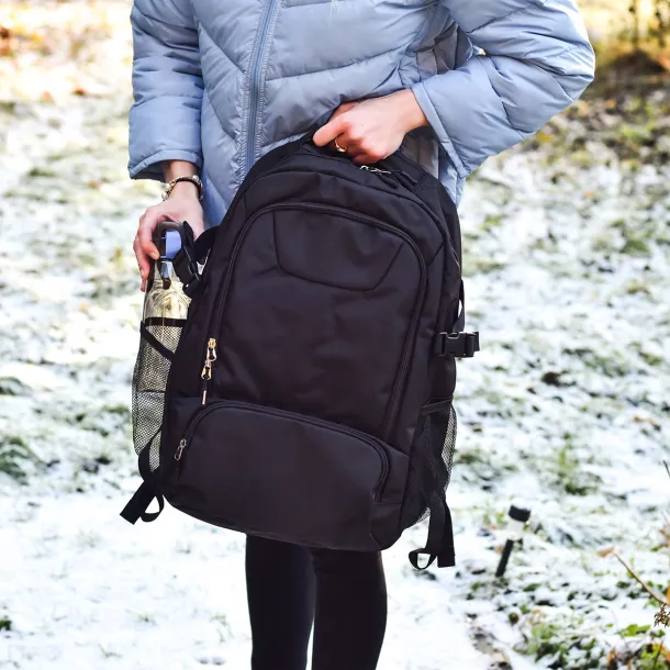 BADEN backpack with laptop pocket Black