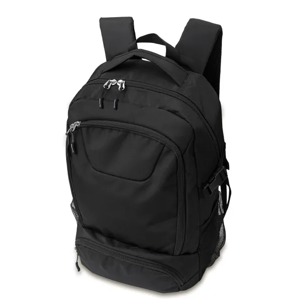 BADEN ruksak s džepom za laptop, 17" Crna