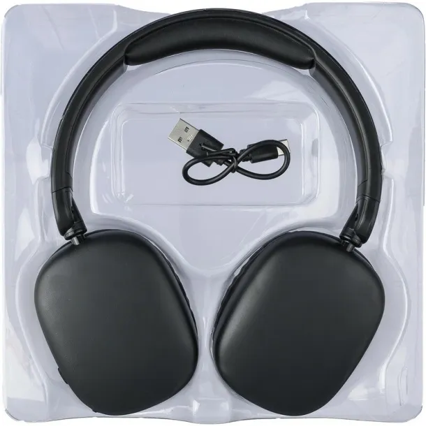  Wireless on-ear headphones Crna
