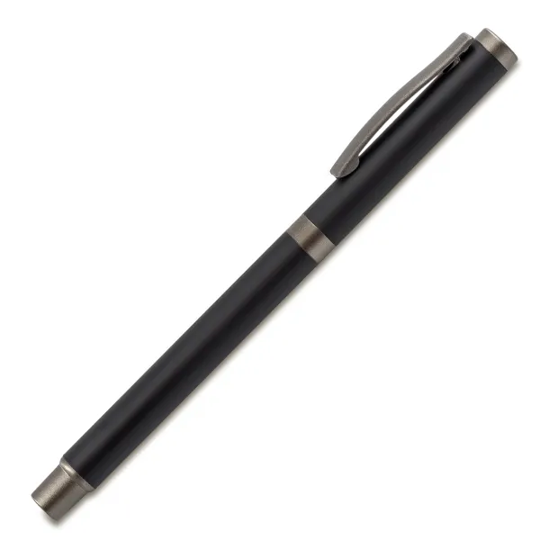 LILLIE aluminum pen with gel refill Black