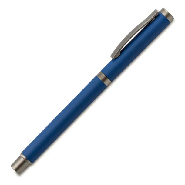 LILLIE aluminum pen with gel refill Dark Blue