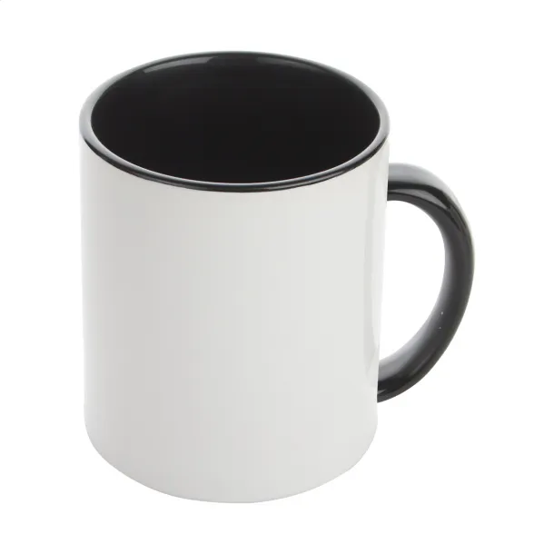 InnoColour sublimation mug Black White